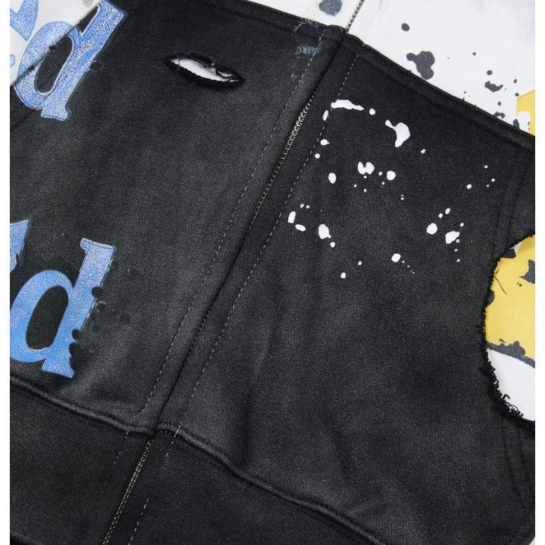 [New] Vale Forever 'Selena' Graphic Zip Up Hoodie
