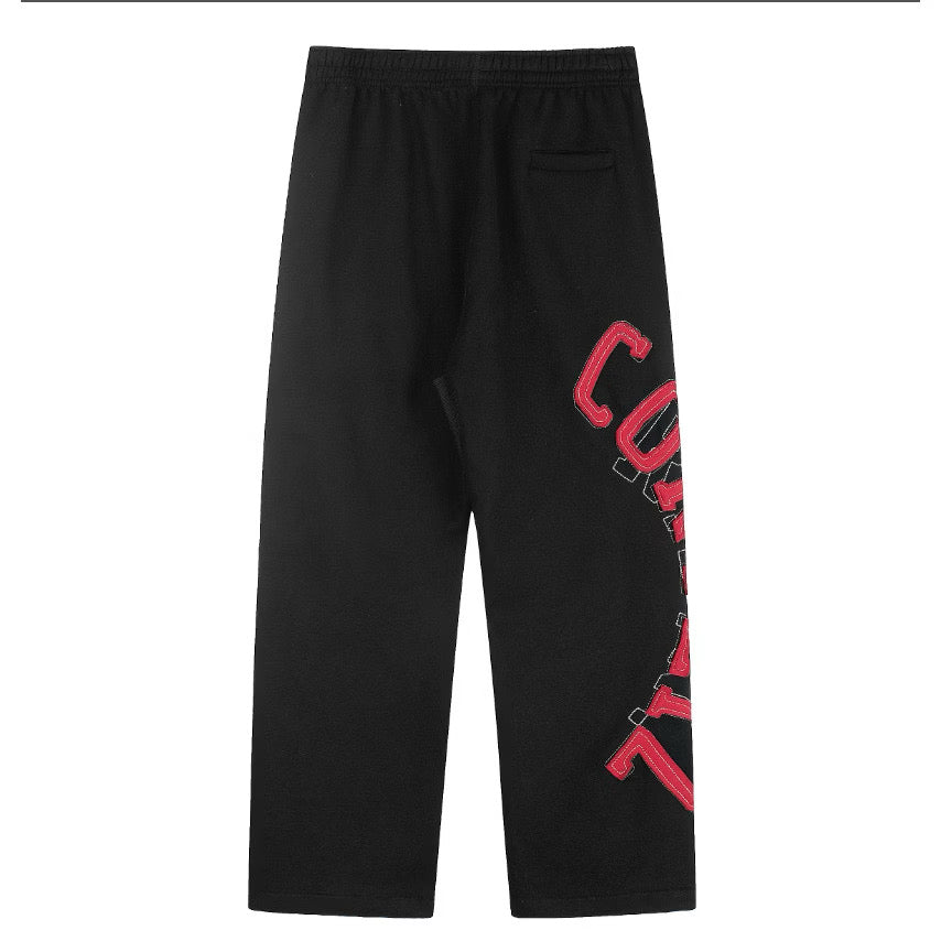 [New] Corteiz Lundun Wide Leg Sweatpants