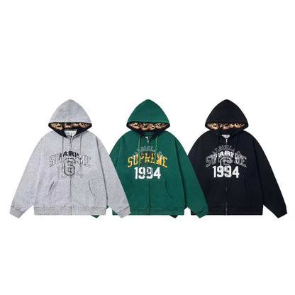 [New] Supreme x Maison Margiela Zip Up Hoodie